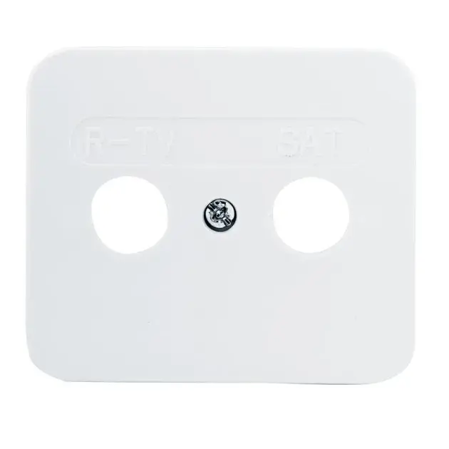 Tapa toma tv-fm simon 75 blanco