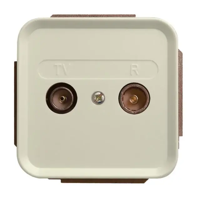 Toma tv intermedia simon 31 marfil