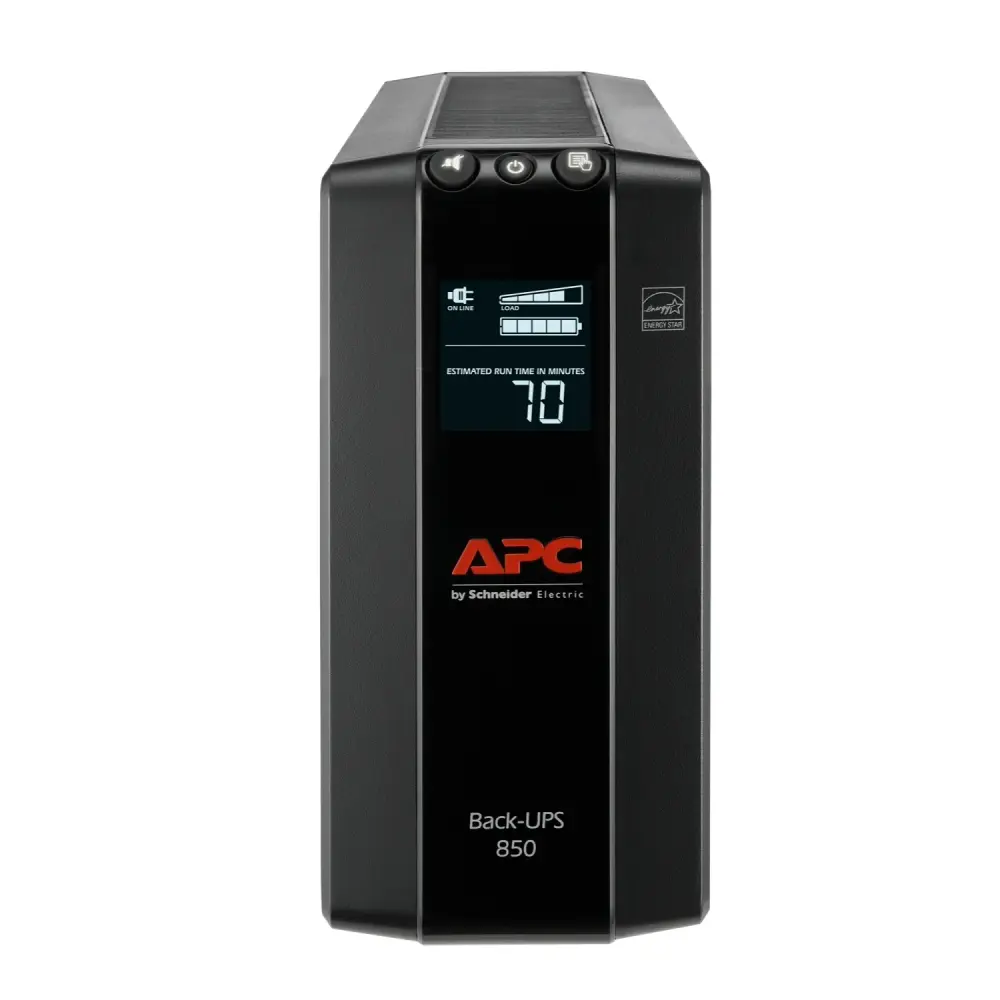 UPS APC Pro BX 850VA con 8 Tomas (BX850M-LM60) - Protección Energética Avanzada para Instalación en Exteriores