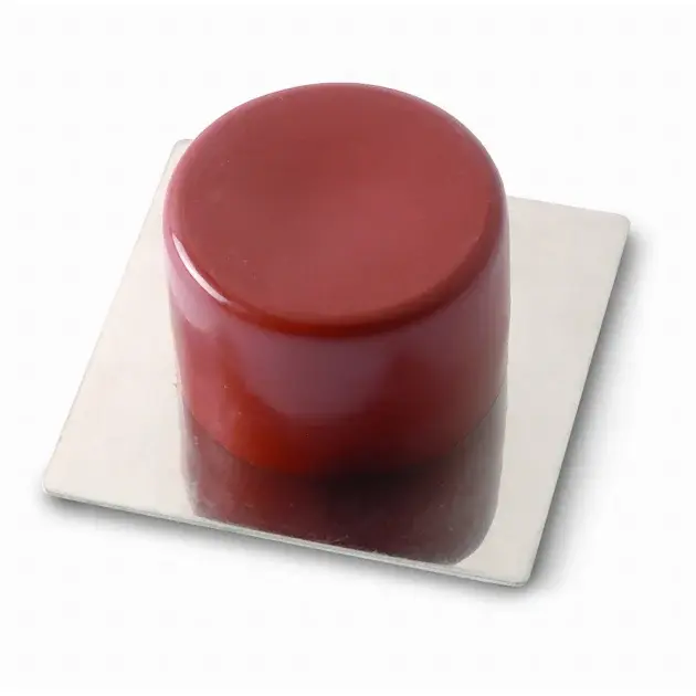 Pack 2 topes bajos adhesivos marrón