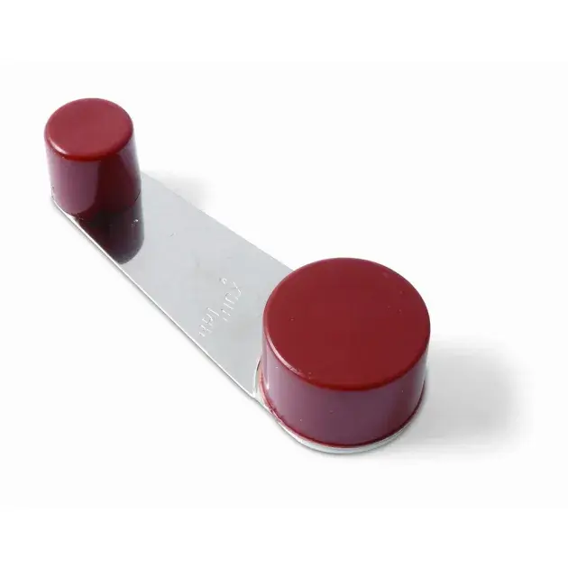 Tope retenedor giratorio con tornillo marrón