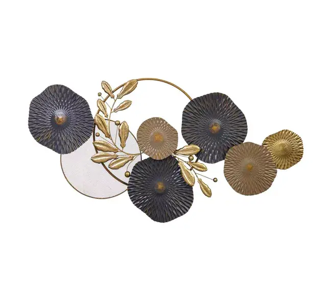 Mural decorativo de pared de acero 130,2x66,7x7,0 con Mango Ergonómico