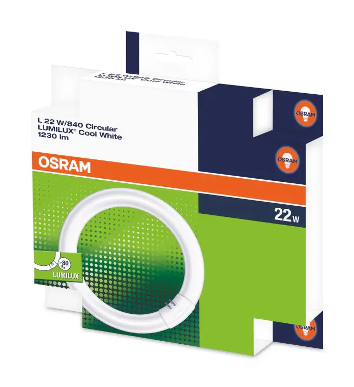 Larga Duración TUBO CIRCULAR 22w 840 OSRAM