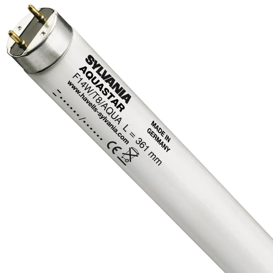 TUBO AQUASTAR 14w SYLVANIA 10.000K Alto Índice de Rendimiento