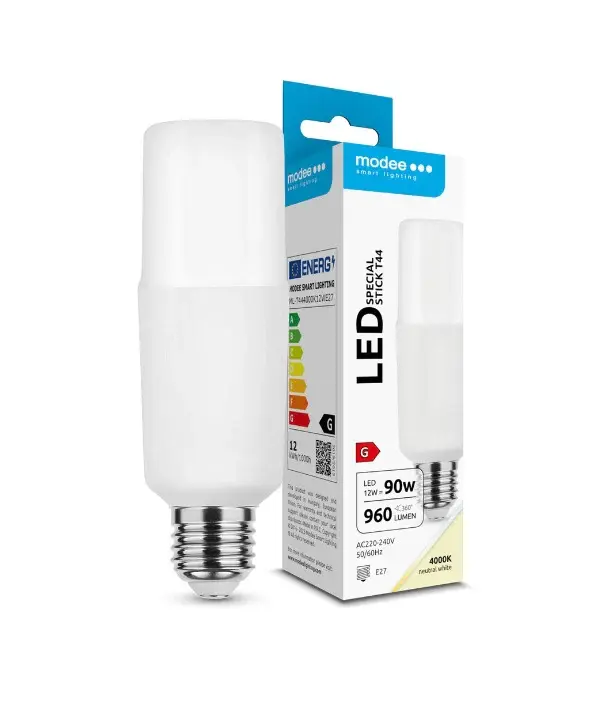 TUBULAR LED 12w E-27 4000K