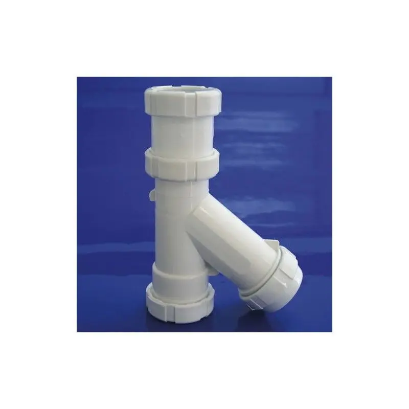 Sifon en y, t-8 1 1/2 ø40 para tubos lisos Fplus