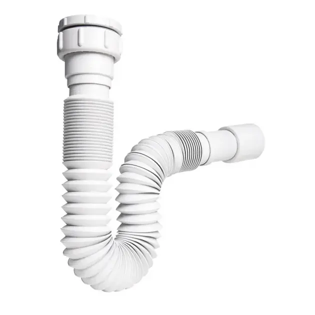 Sifón extensible abs blanco 32- 40 mm wirquin