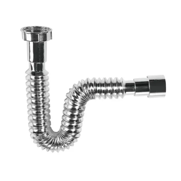 Sifón extensible abs cromado 32 - 40 mm wirquin