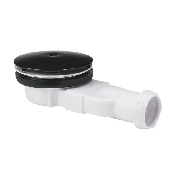 Válvula extraplana black touch plato de ducha wirquin