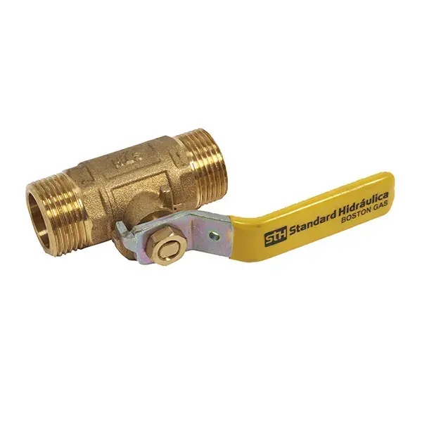 Válvula esf. gas m-m 1/2 con palanca