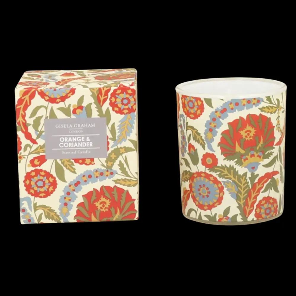 Iluminación de Pared Vela aroma Naranja y Cilantro