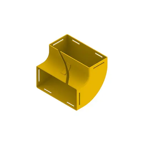 Leviton 4x8 Vertical Elbow 90 Deg Up Retrofit Without Cover Limón S8VEL-9UR