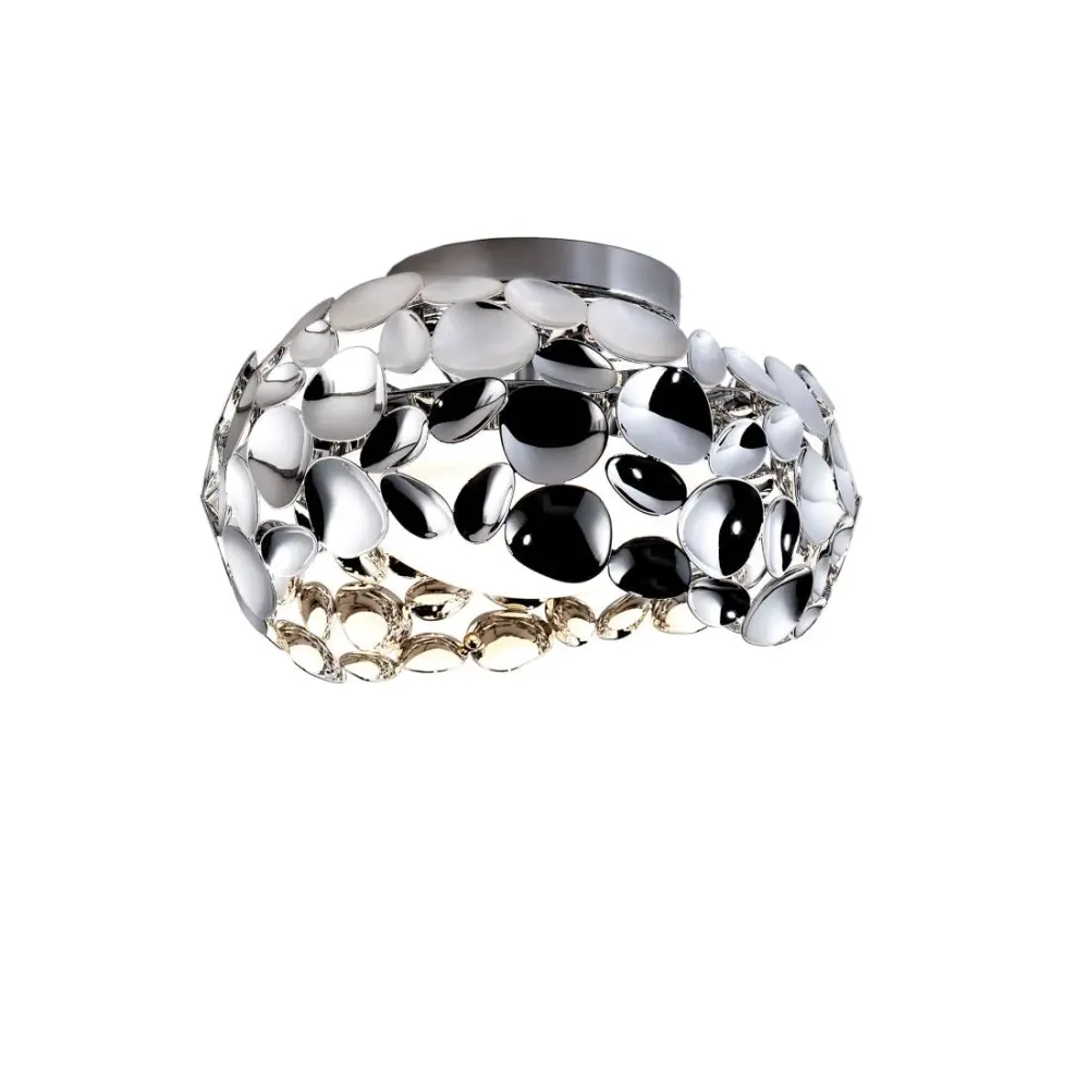 Lámpara de techo narisa, 3l d32, cromo