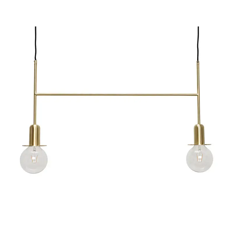 Pretty Twice plafond lámpara de latón en Forma de Animal