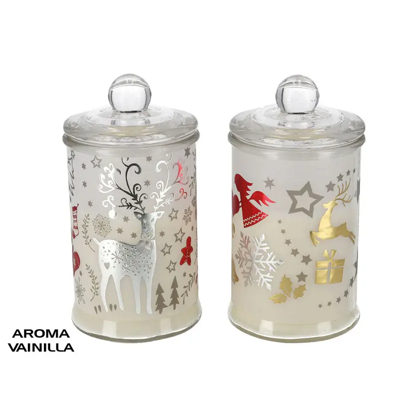 Vela perfumada con Baterí Recargable