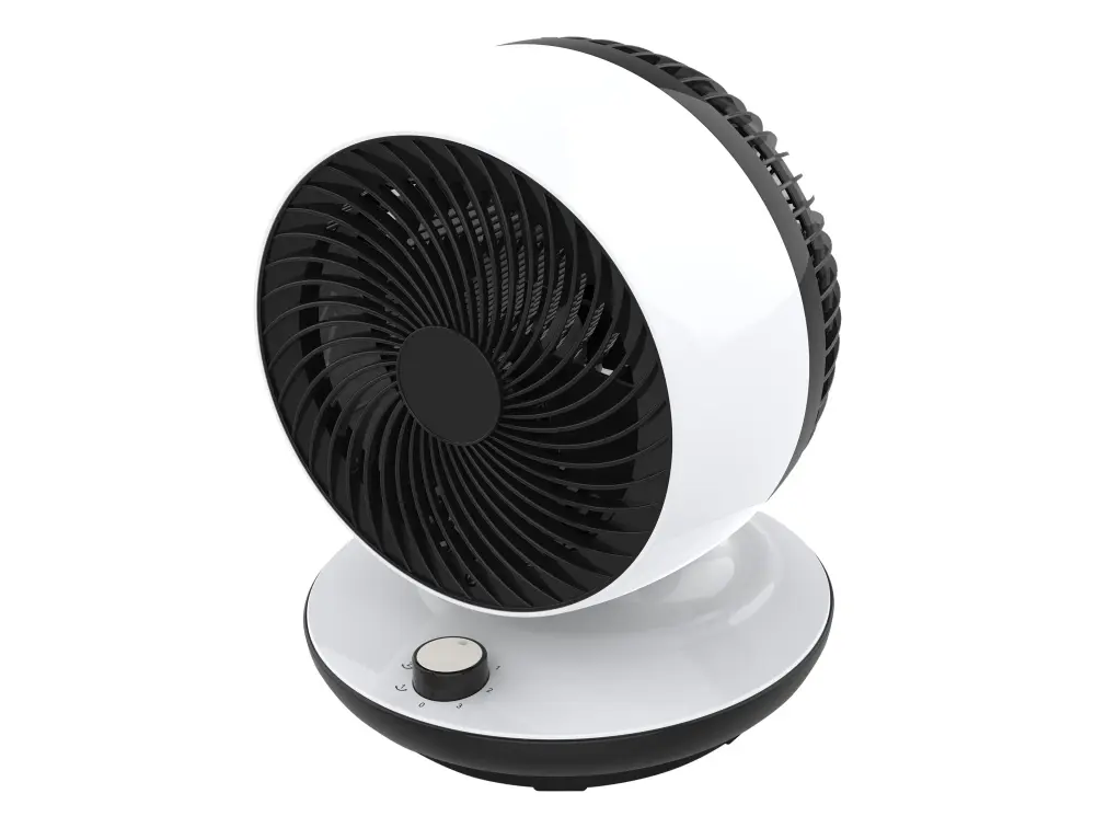 Ventilador de sobremesa con oscilación vertical | Multicolor | Cambiante