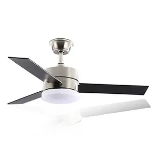 Ventilador de Techo 3 aspas Con Luz LED con Efectos de Luz