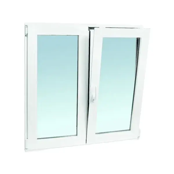 Ventana de aluminio oscilobatiente 100 x 100 cm sucroal