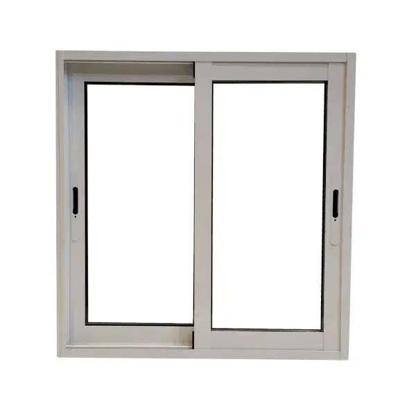 Ventana aluminio corredera blanco 100x100 cm