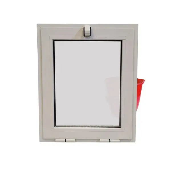 Ventana aluminio golpete blanco 60x50 cm