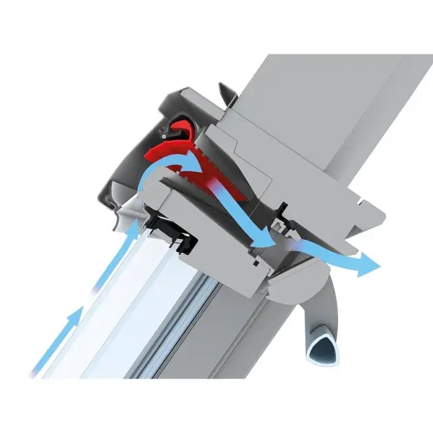 Ventana de techo velux laminada 78 x 98 cm.