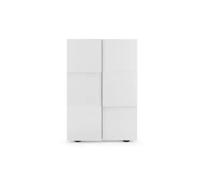 Mueble de almacenamiento de 2 puertas multifuncional Dama - H115,5 cm