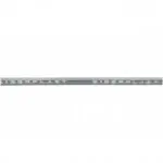 PERFIL MAYOLICA PVC GRIS PLATA 10.5 mm