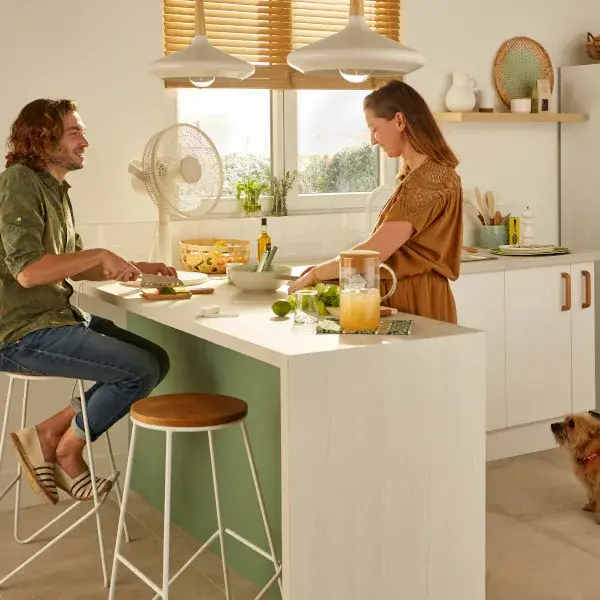 Ventilador de mesa Carrao Ø 36 cm Good Home goodhome