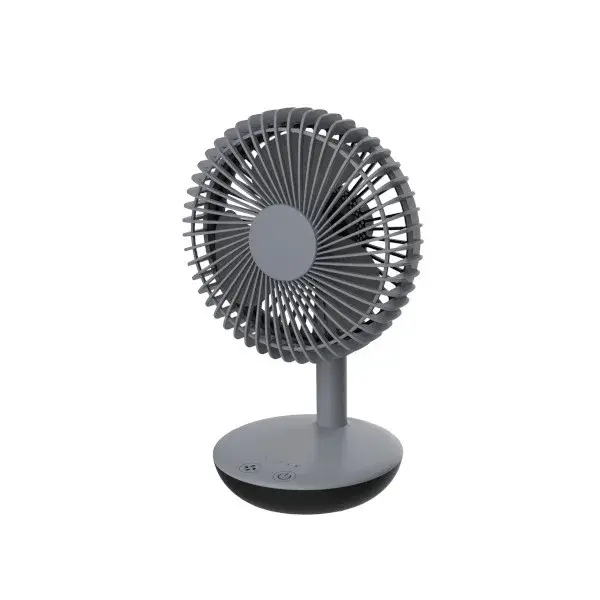 Ventilador de mesa 15 cm gris