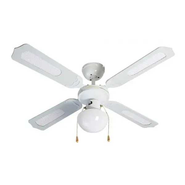 Kit de Instalación Completo Ventilador de Techo con Luz Grupo FM VT-CLASSIC-105B 50W Blanco