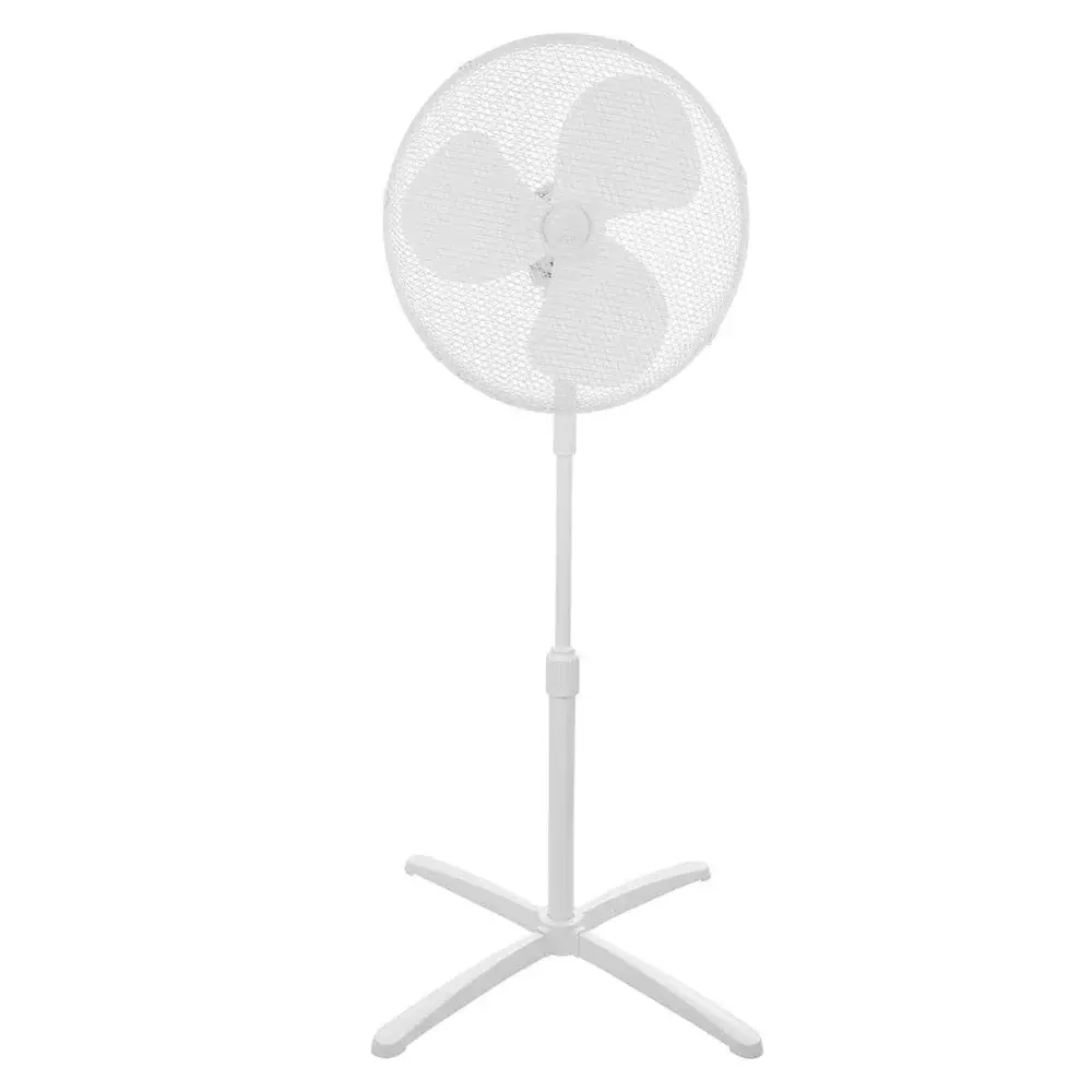 Ventilador Pedestal 16" Kfx-16P Blanco para Sistemas HVAC