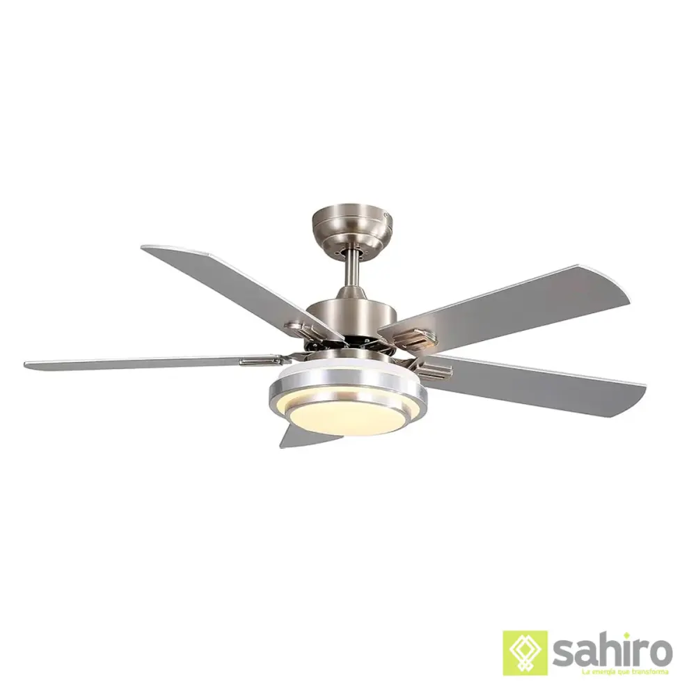 Ventilador con Luz Ventilador De Techo Metálico Con Luz Led - CF1083A-48
